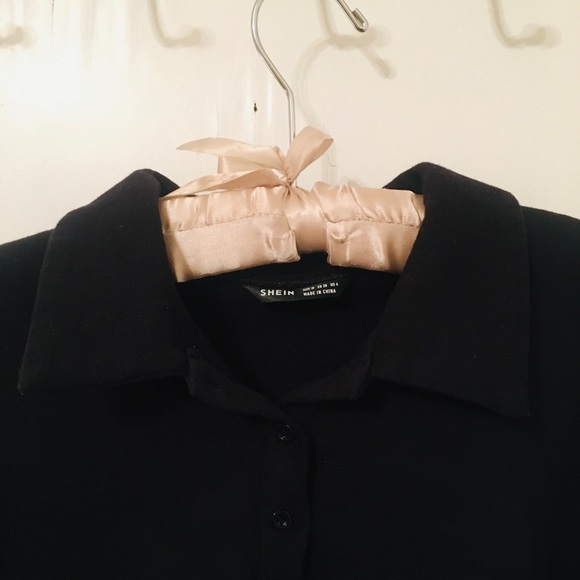 Long-sleeved crop top - Picture 2 of 2